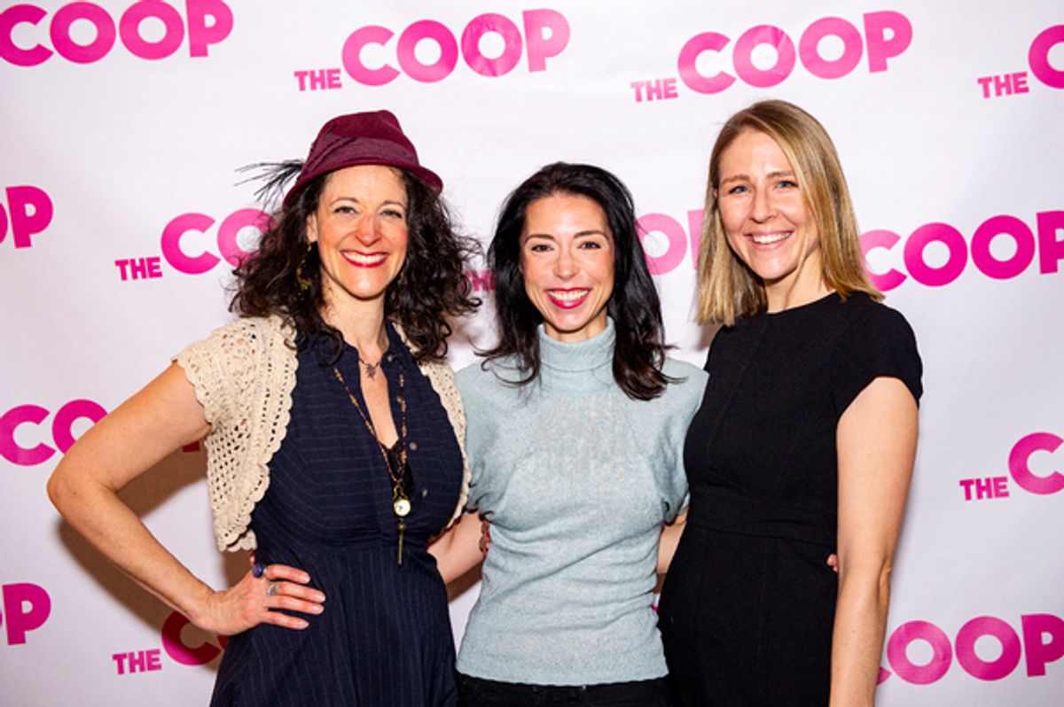 Gabra Zackman, Joey Parsons, Samantha Steinmetz at 