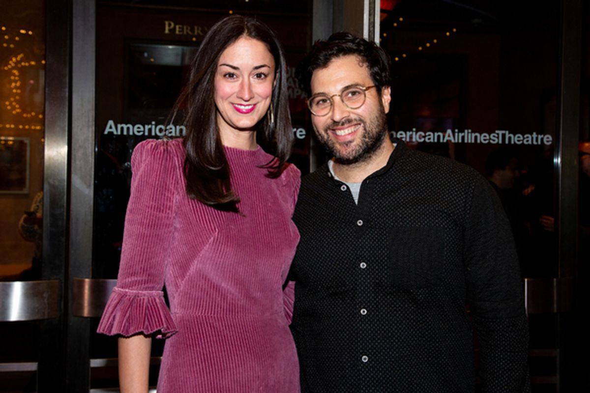 Meghan Kennedy, Jonathan Caren at 