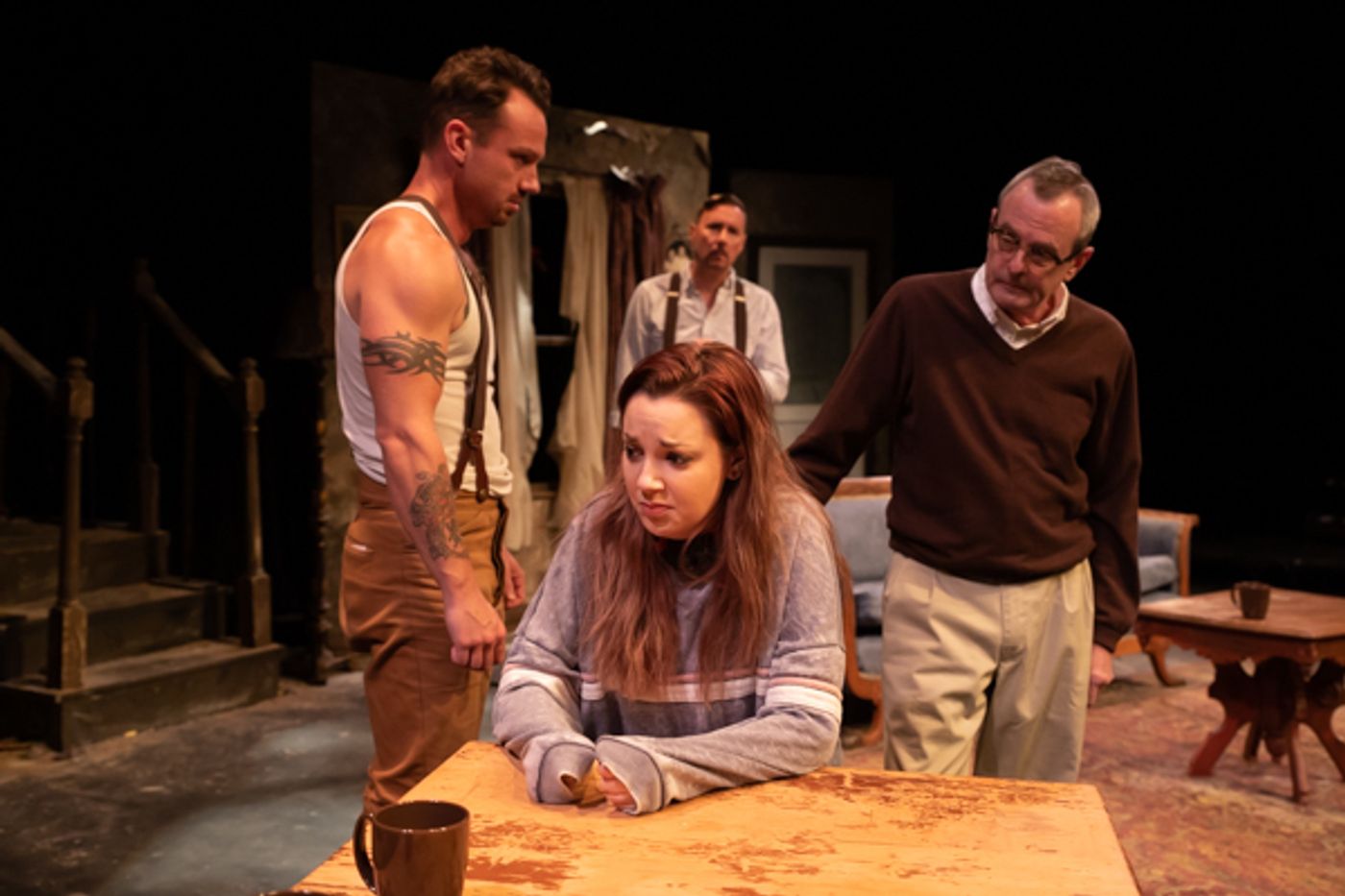 Photo Coverage: First look at Evolution Theatre Company's THE TURKEY MEN Photo Coverage: First look at Evolution Theatre Company's THE TURKEY MEN Image