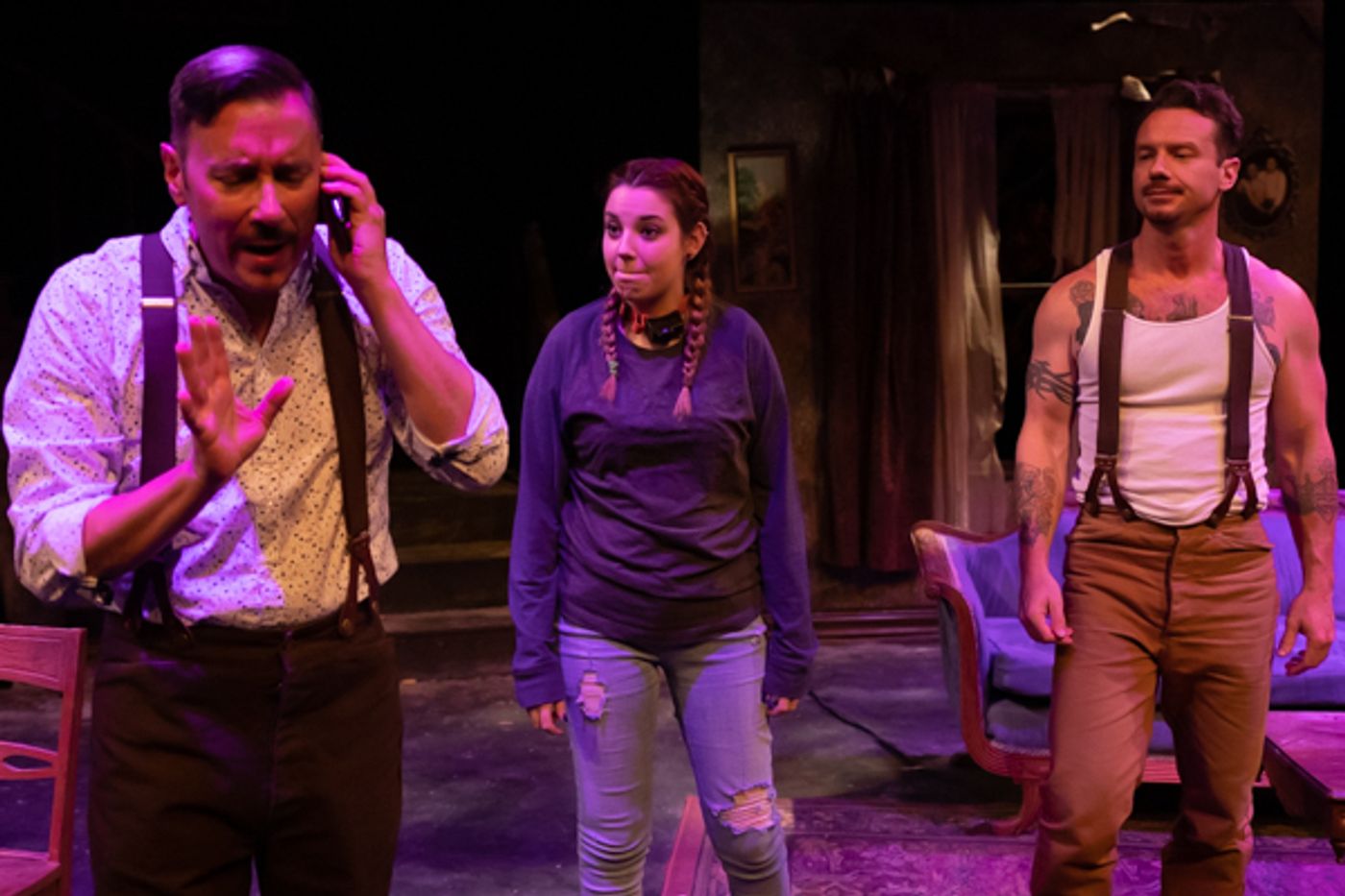 Photo Coverage: First look at Evolution Theatre Company's THE TURKEY MEN Photo Coverage: First look at Evolution Theatre Company's THE TURKEY MEN Image