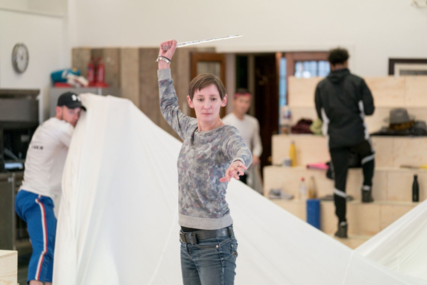 Photo Flash: Inside Rehearsal For THE LION, THE WITCH, AND THE WARDROBE at the Bridge Theatre  Image