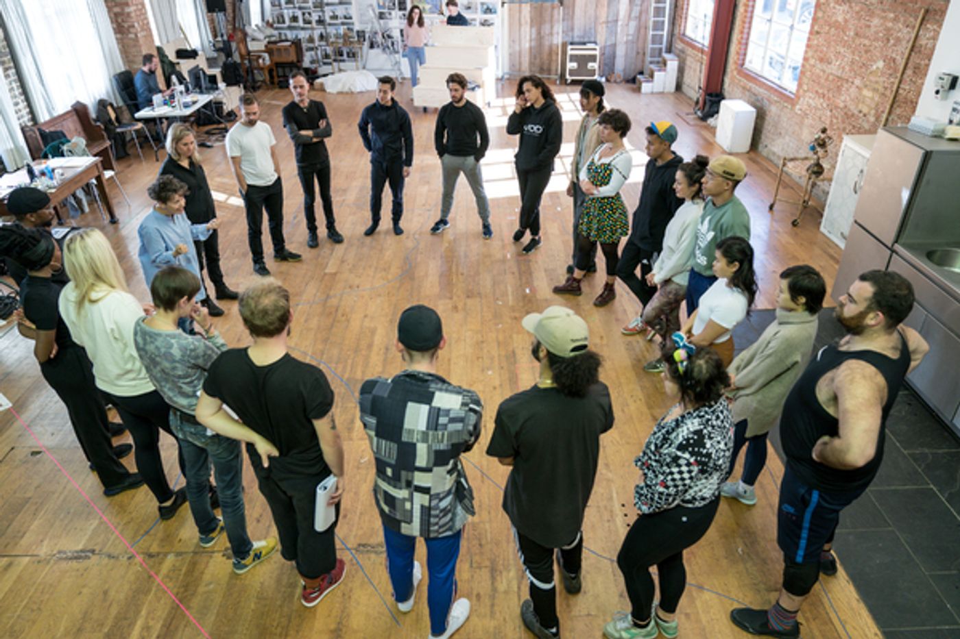 Photo Flash: Inside Rehearsal For THE LION, THE WITCH, AND THE WARDROBE at the Bridge Theatre  Image