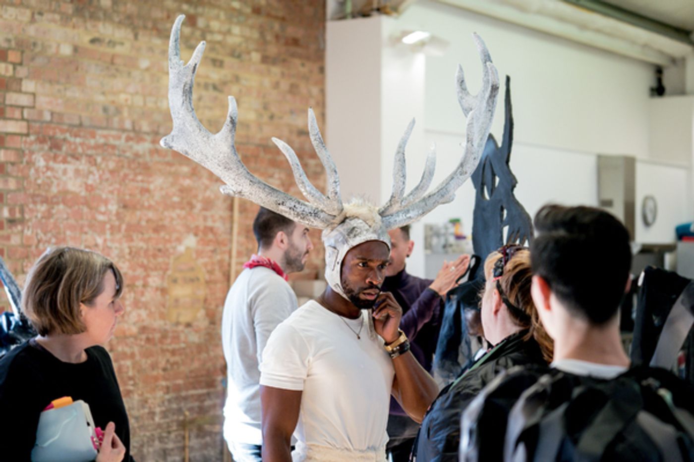 Photo Flash: Inside Rehearsal For THE LION, THE WITCH, AND THE WARDROBE at the Bridge Theatre  Image
