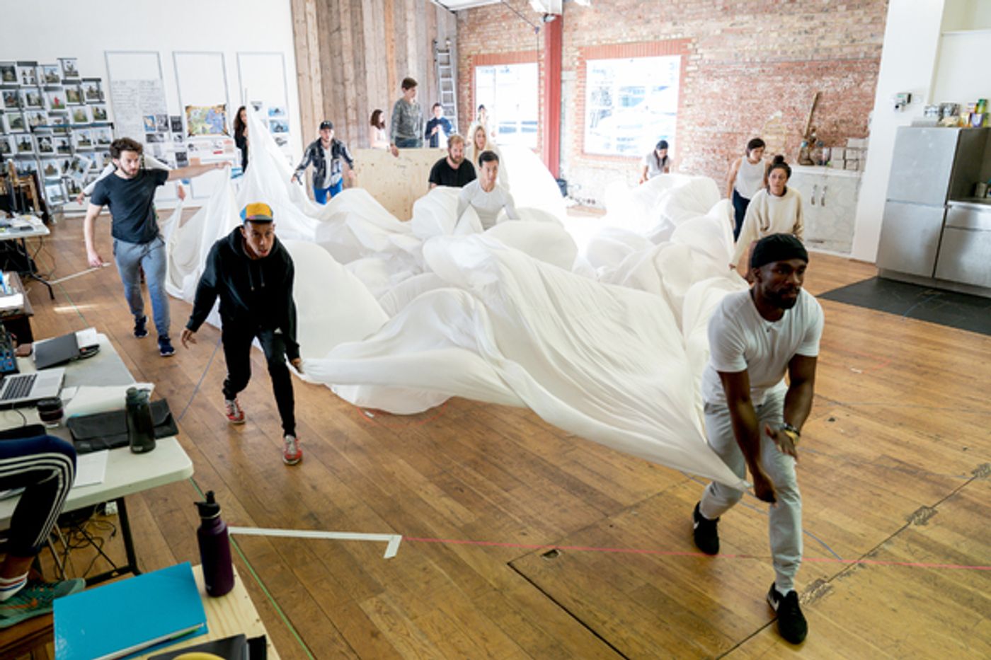 Photo Flash: Inside Rehearsal For THE LION, THE WITCH, AND THE WARDROBE at the Bridge Theatre  Image
