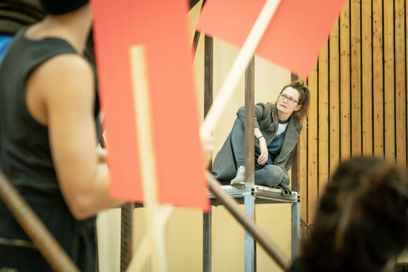 Photo Flash: Inside Rehearsal For MY BRILLIANT FRIEND at the National Theatre  Image