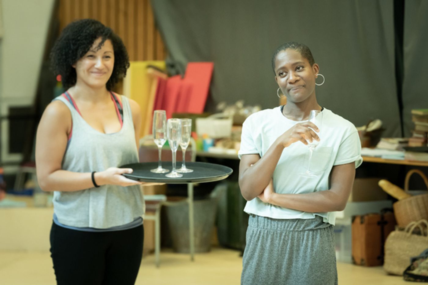 Photo Flash: Inside Rehearsal For MY BRILLIANT FRIEND at the National Theatre  Image