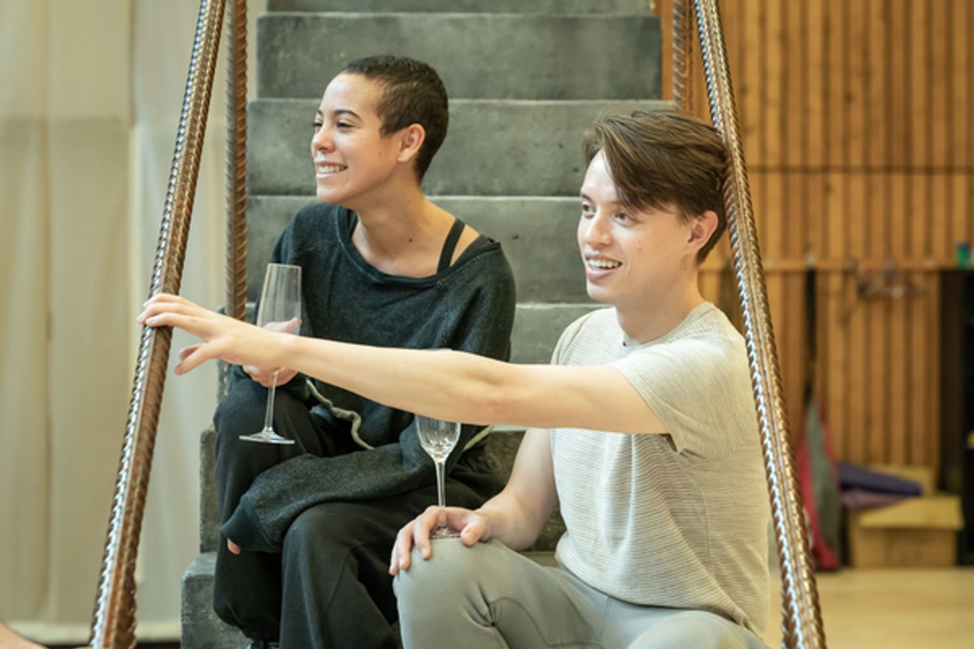 Photo Flash: Inside Rehearsal For MY BRILLIANT FRIEND at the National Theatre  Image