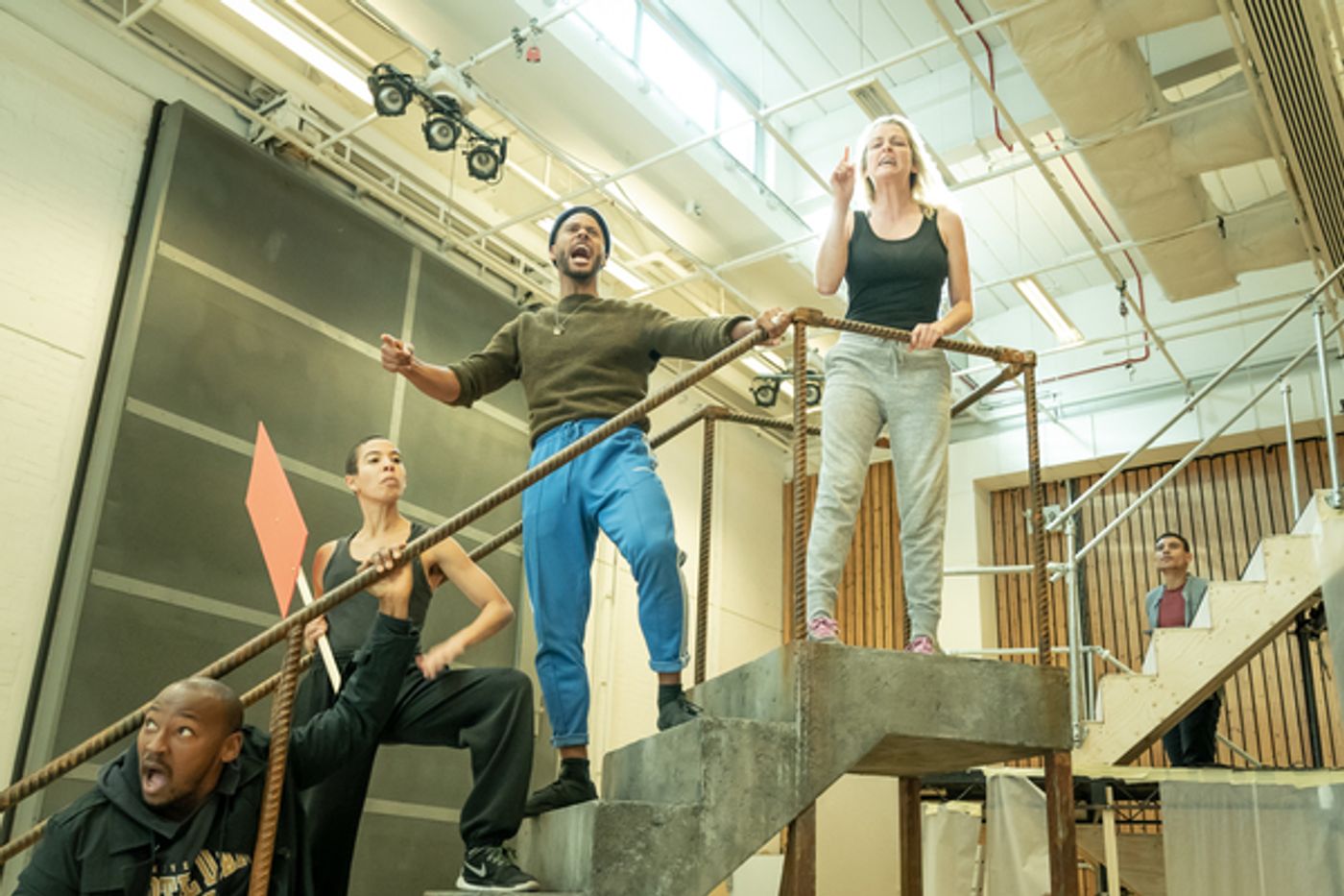 Photo Flash: Inside Rehearsal For MY BRILLIANT FRIEND at the National Theatre  Image