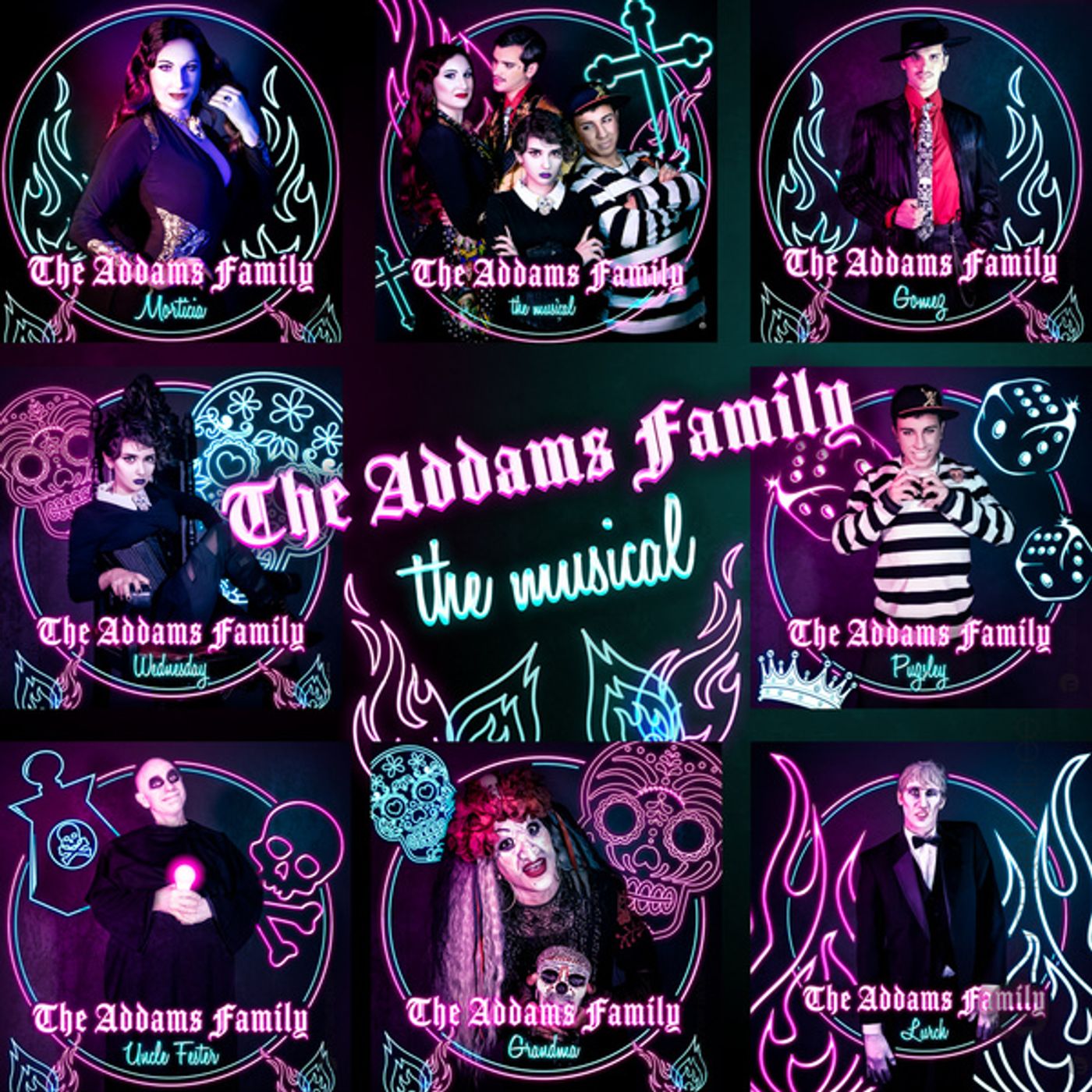 Photo Flash: First Look At The Cast of THE ADDAMS FAMILY At NTPA Repertory Theatre  Image