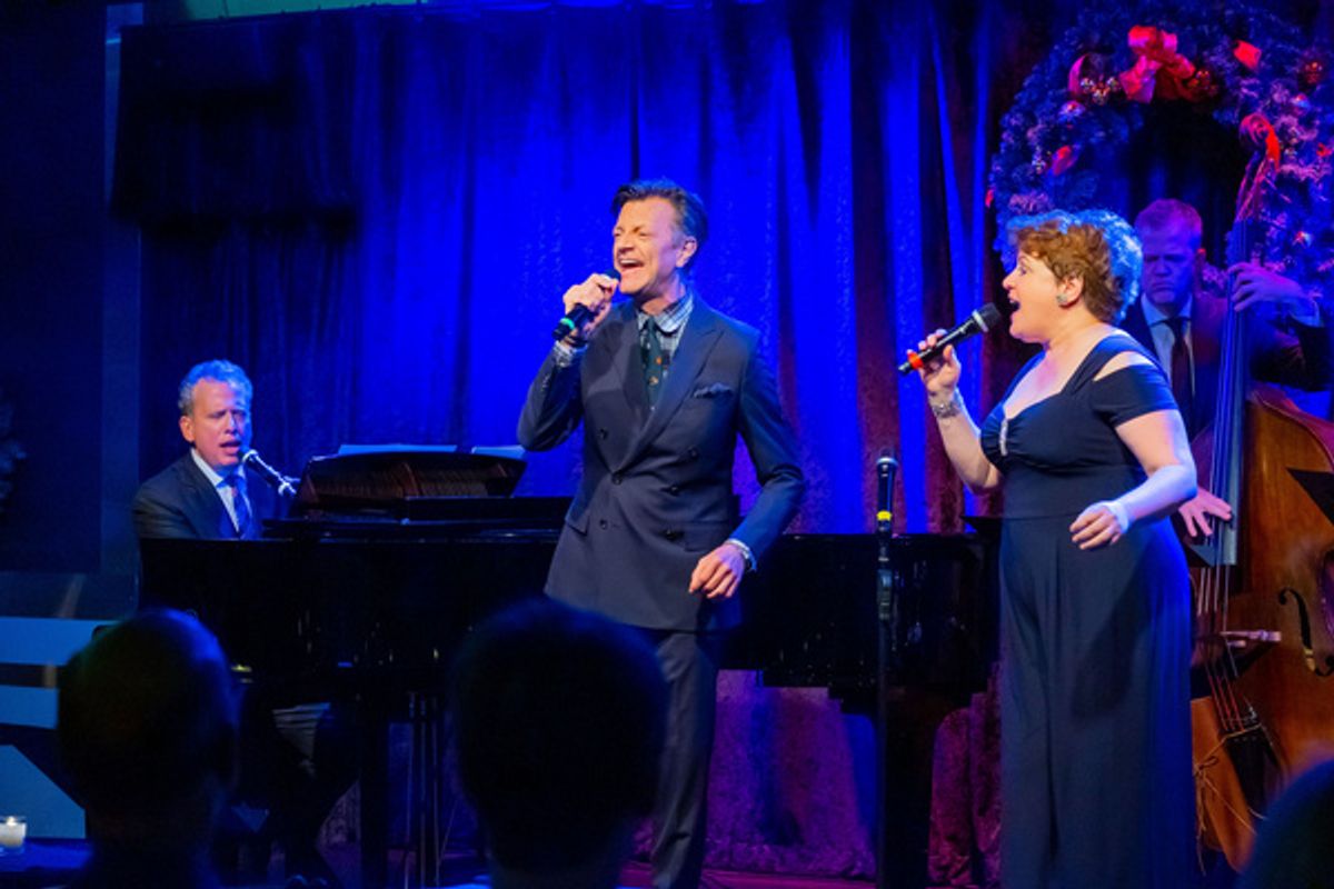 Billy Stritch, Jim Caruso, Klea Blackhurst at 