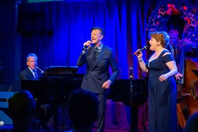 Billy Stritch, Jim Caruso, Klea Blackhurst Photo