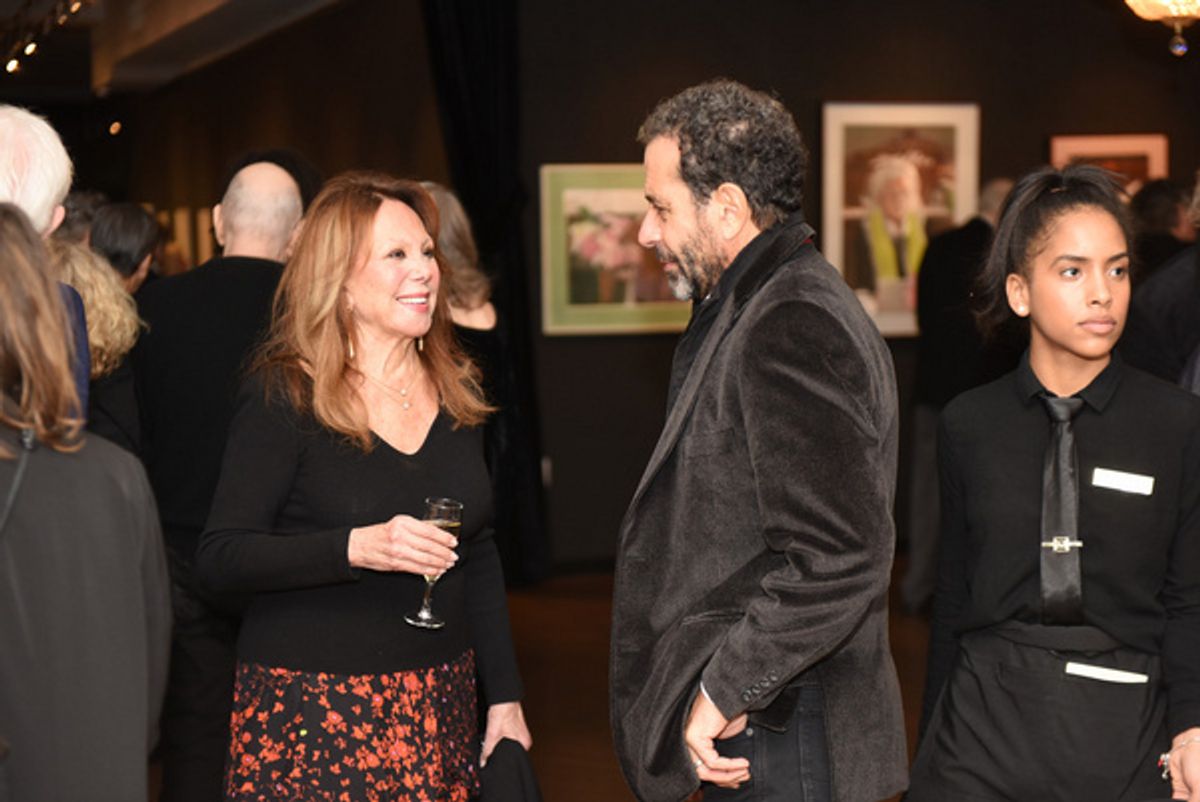  Marlo Thomas and Tony Shalhoub attend Joseph Feury''s Fioretti: Through the Window exhibit. at 