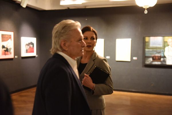 Michael Douglas and Catherine Zeta-Jones attend Joseph Feury''s Fioretti: Through the Photo