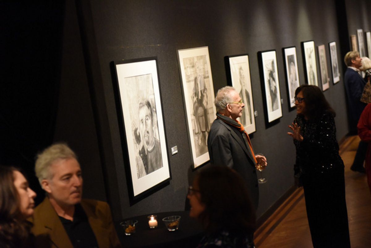 Actor Ron Rifkin attends Joseph Feury''s Fioretti: Through the Window exhibit. at 