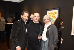 Tony Shalhoub, Joseph Feury, and Brook Adams at Feury''s Fioretti: Through the Window Photo