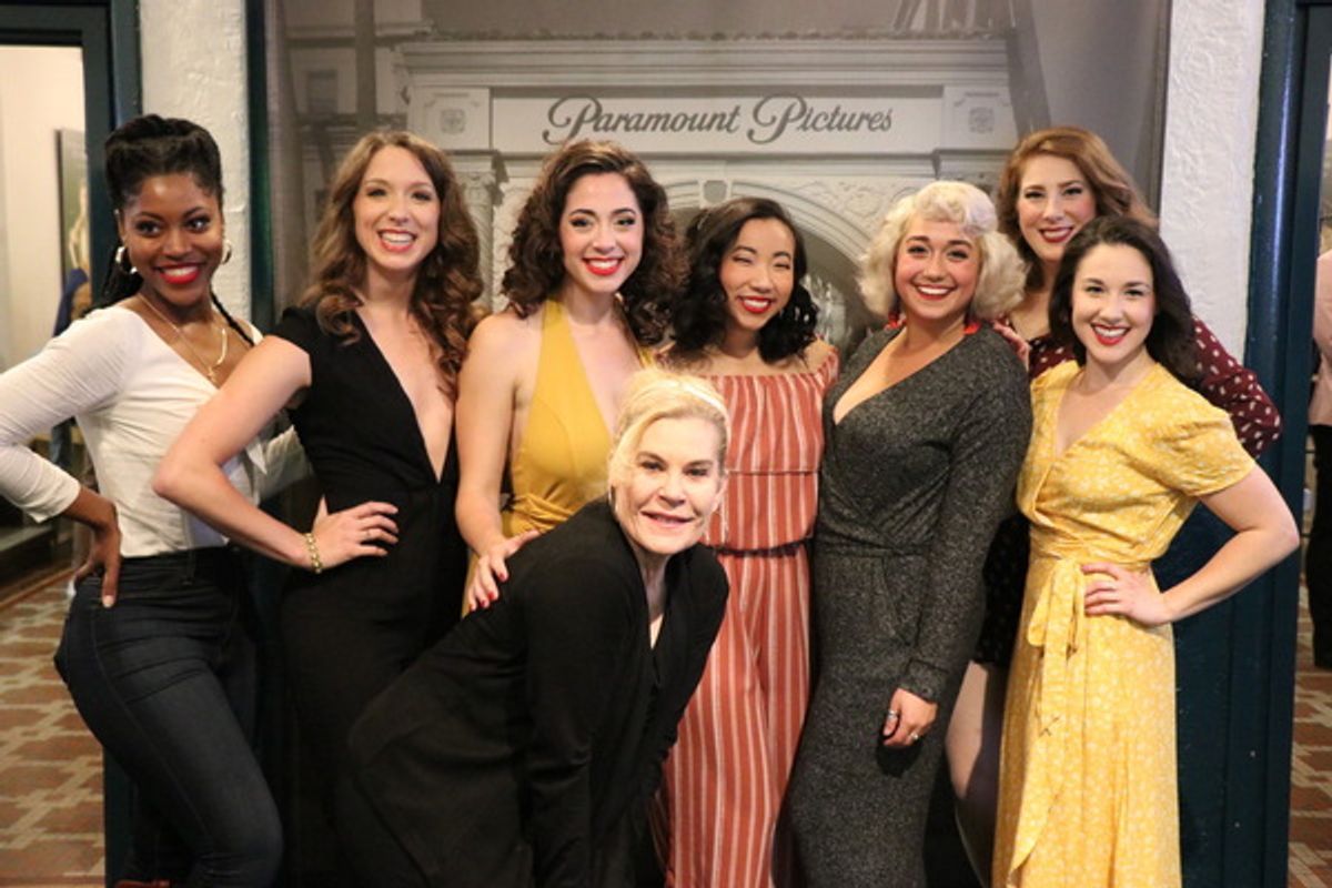 Ambria Sylvain, Mandy Modic, Michelle Lauto, Hollis Resnik, Anna Brockman, Michelle Owens, Molly Kral and Laura Sportiello at 