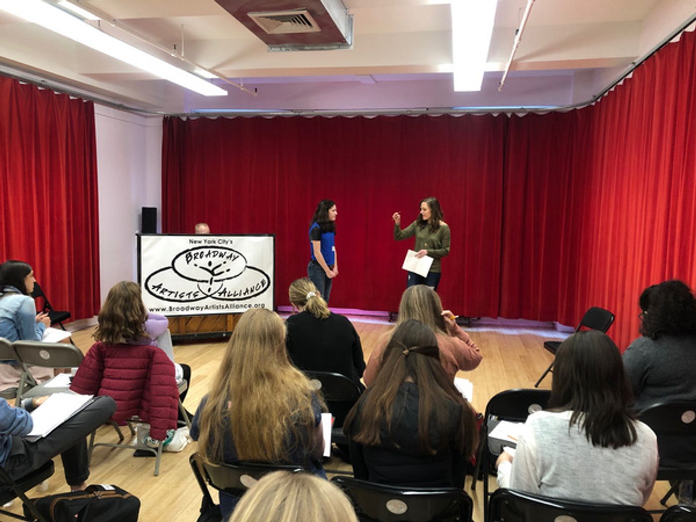 Photo Flash: Laura Osnes Teaches at One Day Master Class With Broadway Artists Alliance Photo Flash: Laura Osnes Teaches at One Day Master Class With Broadway Artists Alliance Image