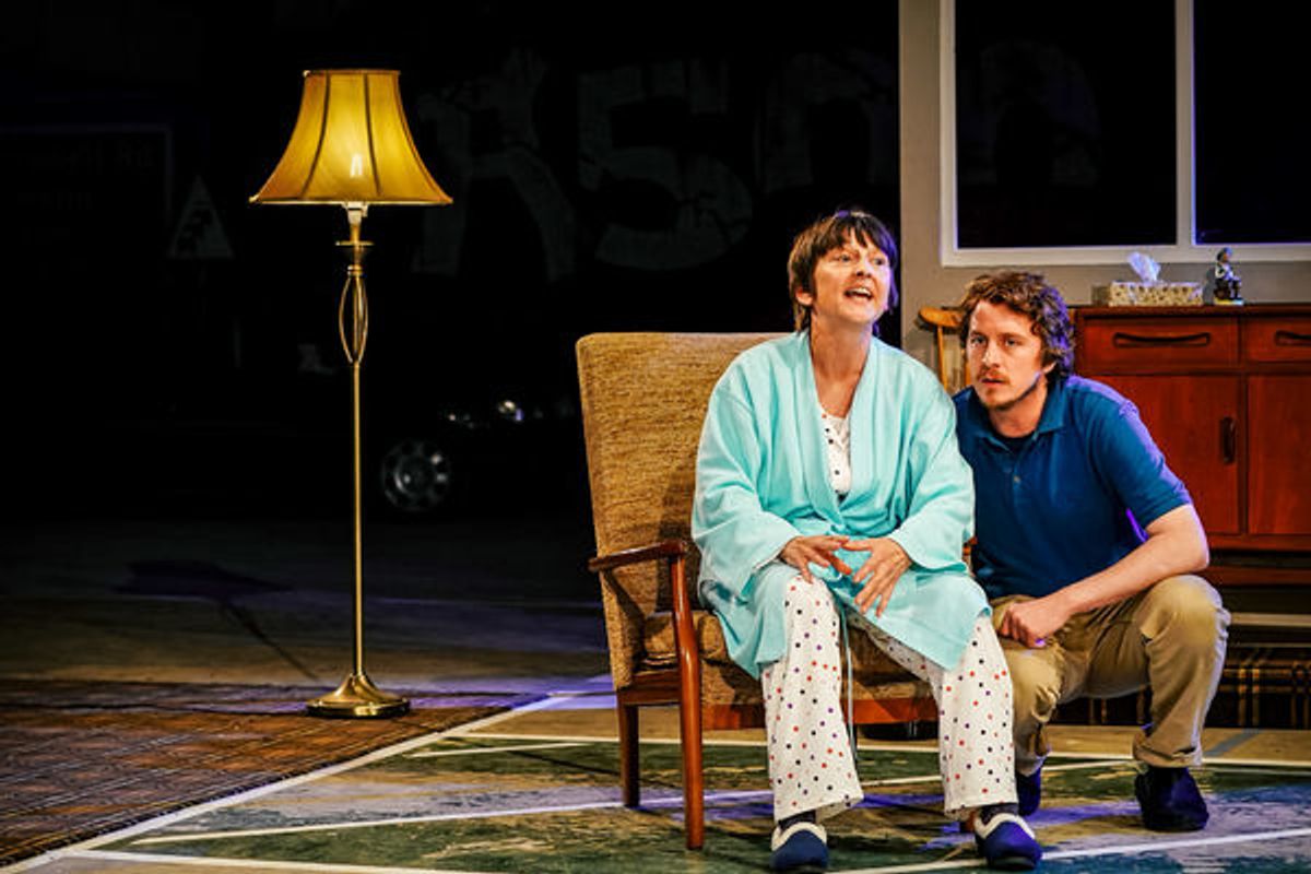 Angela Bain and Jack WIlkinson at 