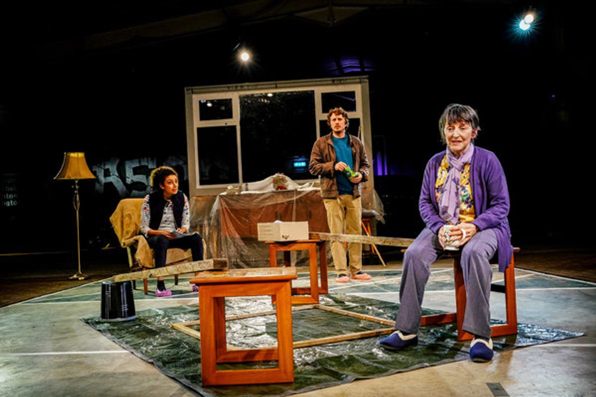 Riana Duce, Jack Wilkinson, and Angela Bain at 