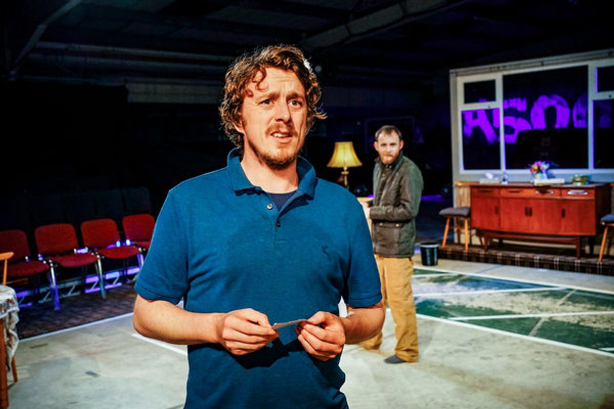 Jack Wilkinson and Michael Hugo at 