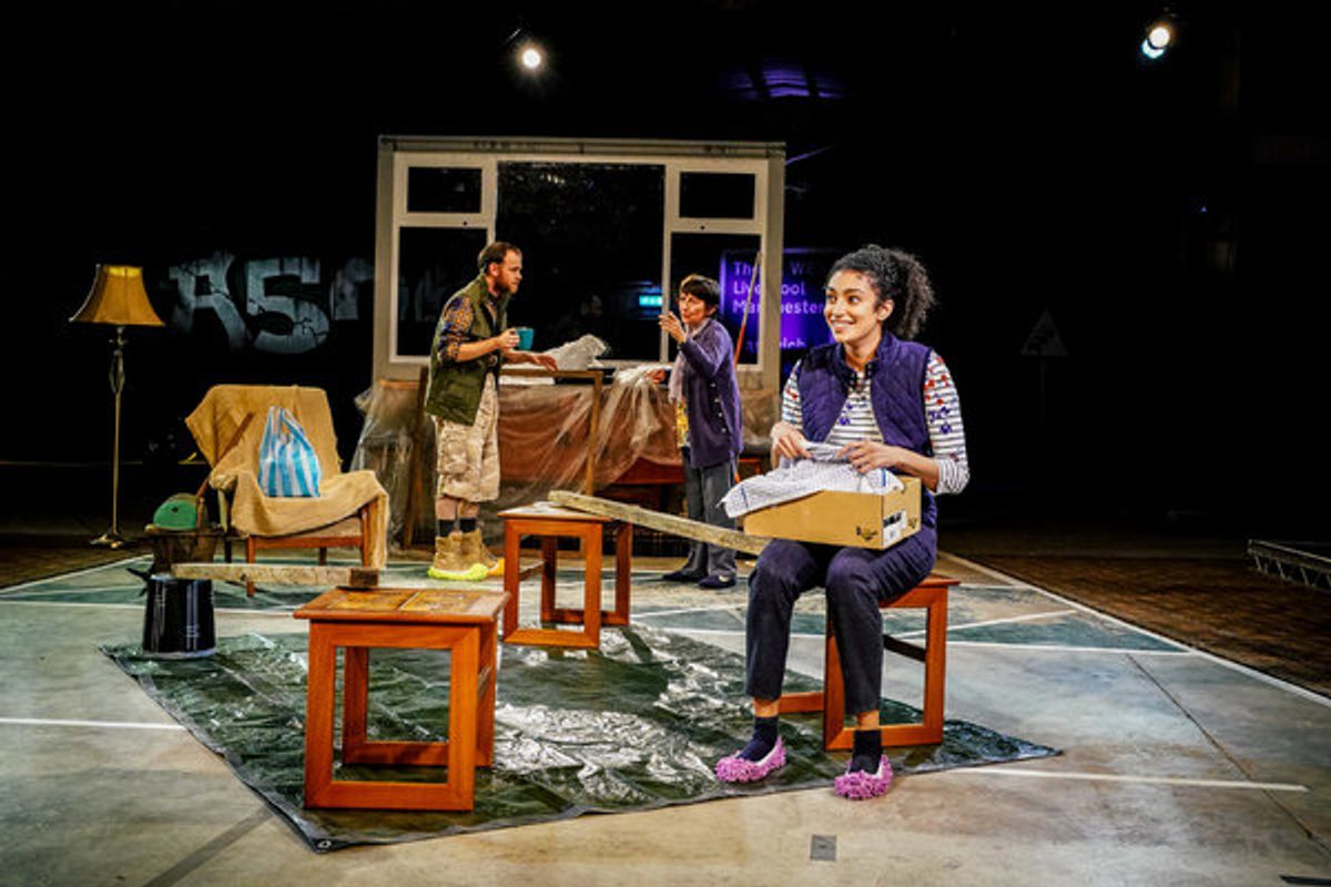 Michael Hugo, Angela Bain, and Riana Duce at 