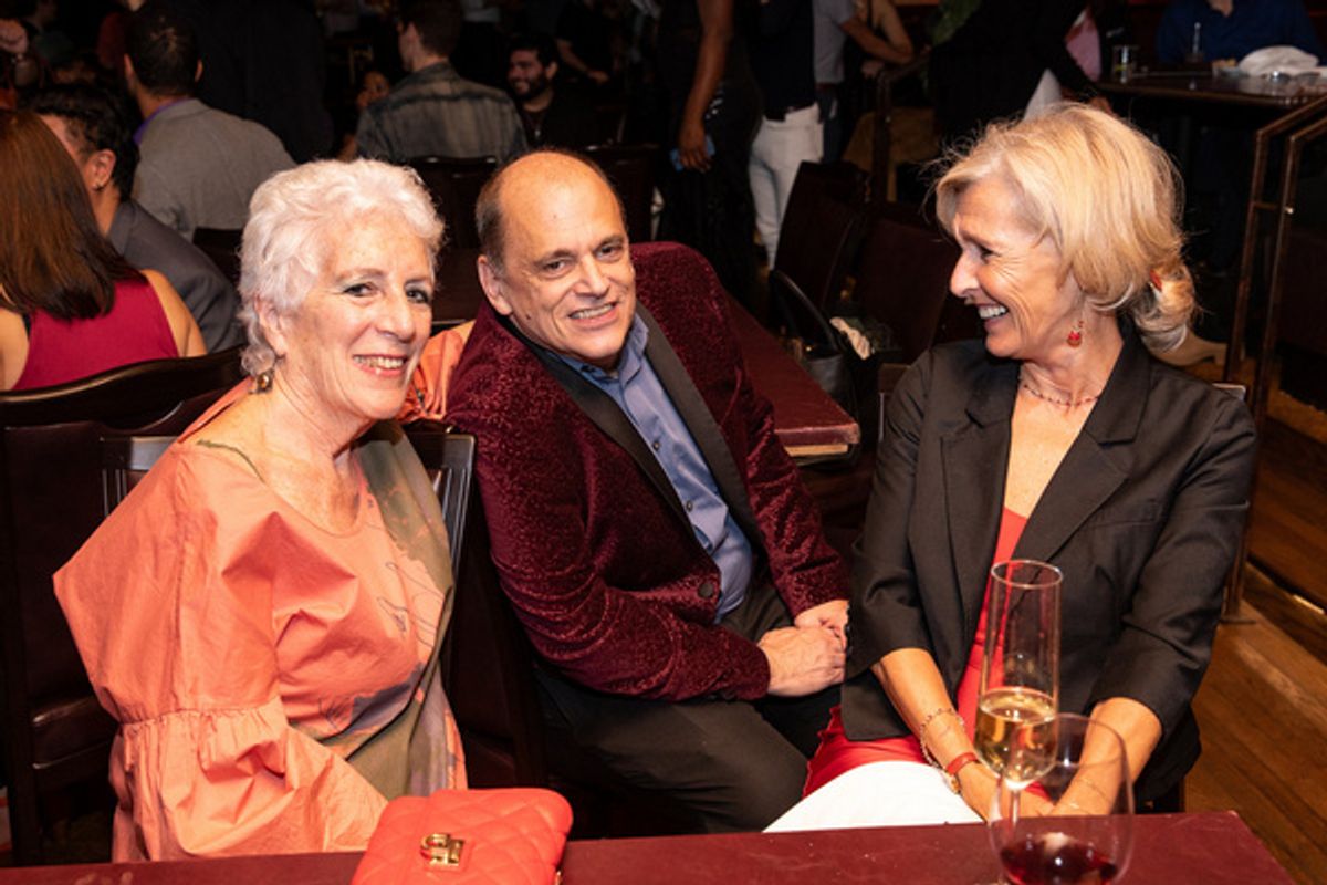 Alina Bloomgarden, John Minnock and Gwen Kelley at Feinstein''s/54 Below on September 20, 2019    Photo by Leslie Farinacci at 