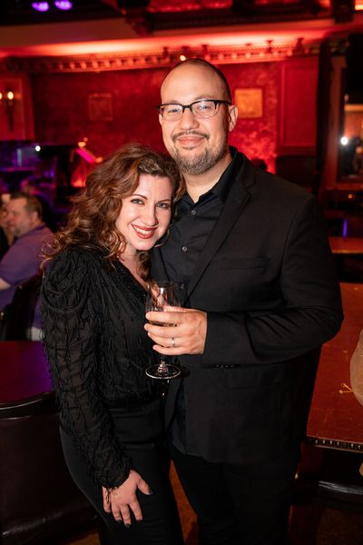 Lydia Liebman and Willy Rodriguez at Feinstein''s/54 Below on September 20, 2019    P Photo