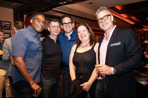 Dexter Sealy, Erick Holmberg, David Murray, Candida Fink and Stephen Carpenter at Feinstein''s/54 Below on September 20, 2019 Photo by Leslie Farinacci @ BroadwayWorld Dexter Sealy, Erick Holmberg, David Murray, Candida Fink and Stephen Carpenter at Fei Photo