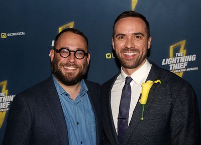 Director Stephen Brackett and Choreographer Patrick McCollum  Photo