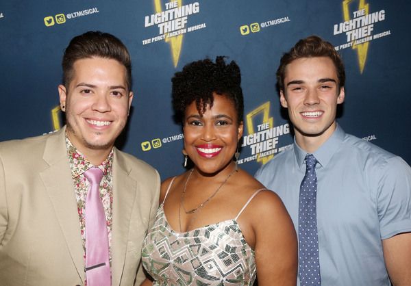Understudies Izzy Figueroa, T. Shyvonne Stewart and Sam Leicht  Photo