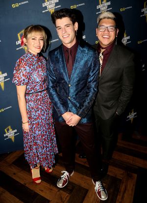 Kristin Stokes, Chris McCarrell and Jorrel Javier @ BroadwayWorld Kristin Stokes, Chris McCarrell and Jorrel Javier Photo