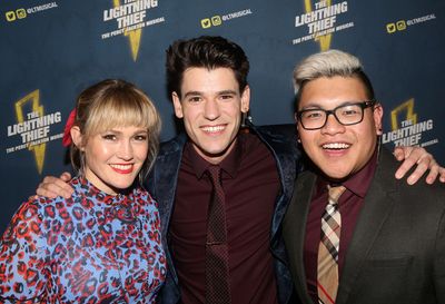 Kristin Stokes, Chris McCarrell and Jorrel Javier  Photo