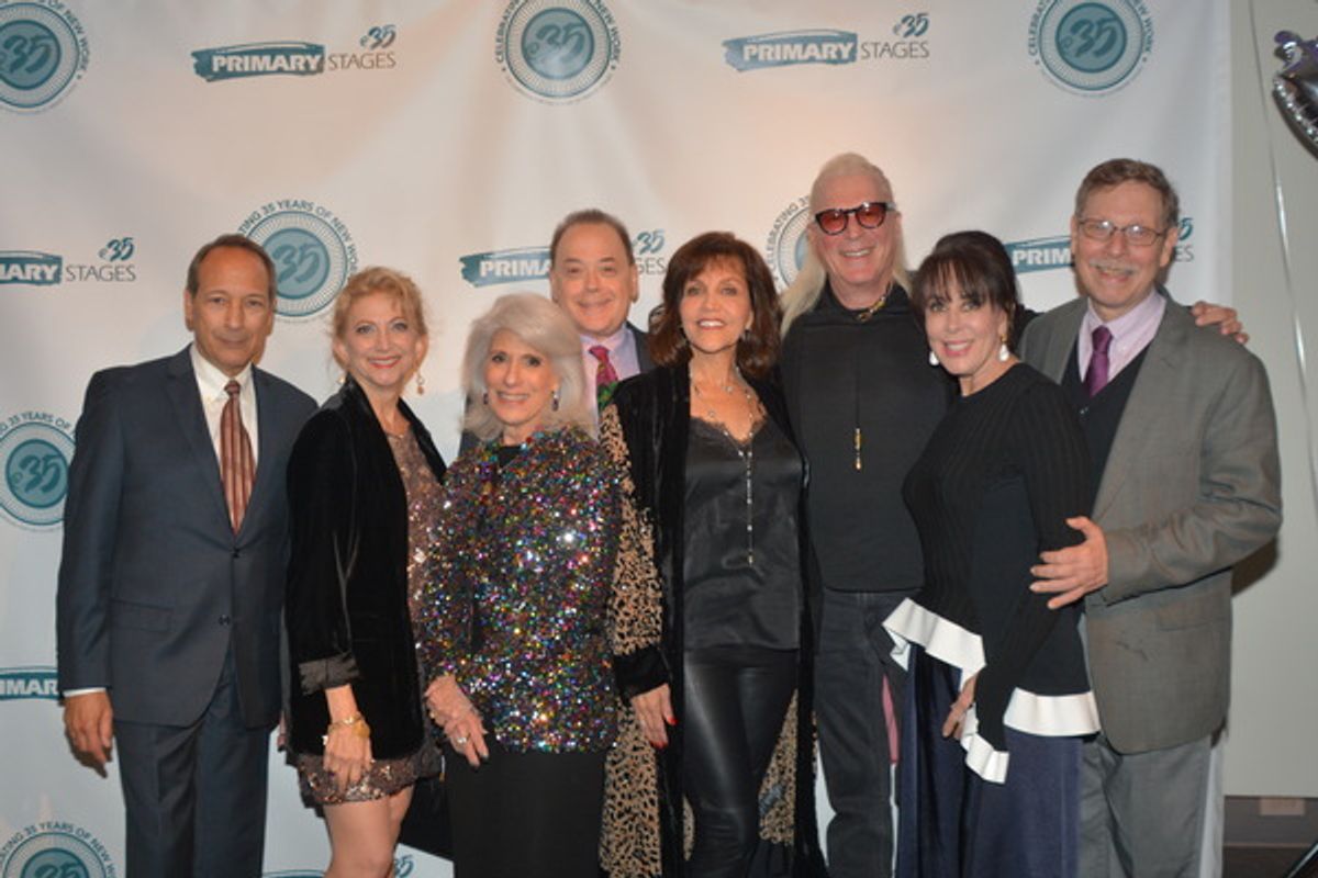 Jeffrey Passero, Liz Passero, Jamie deRoy, Ted Seifman, Joan Ryan, Ron Abel, Catherine Adler and Barry Kleinbort at 