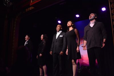 Joshua Turchin, Jenny Lee Stern, Immanuel Houston, Aline Mayagoitia and Chris Collins Photo