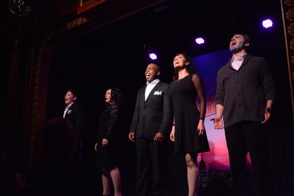 Joshua Turchin, Jenny Lee Stern, Immanuel Houston, Aline Mayagoitia and Chris Collins Photo