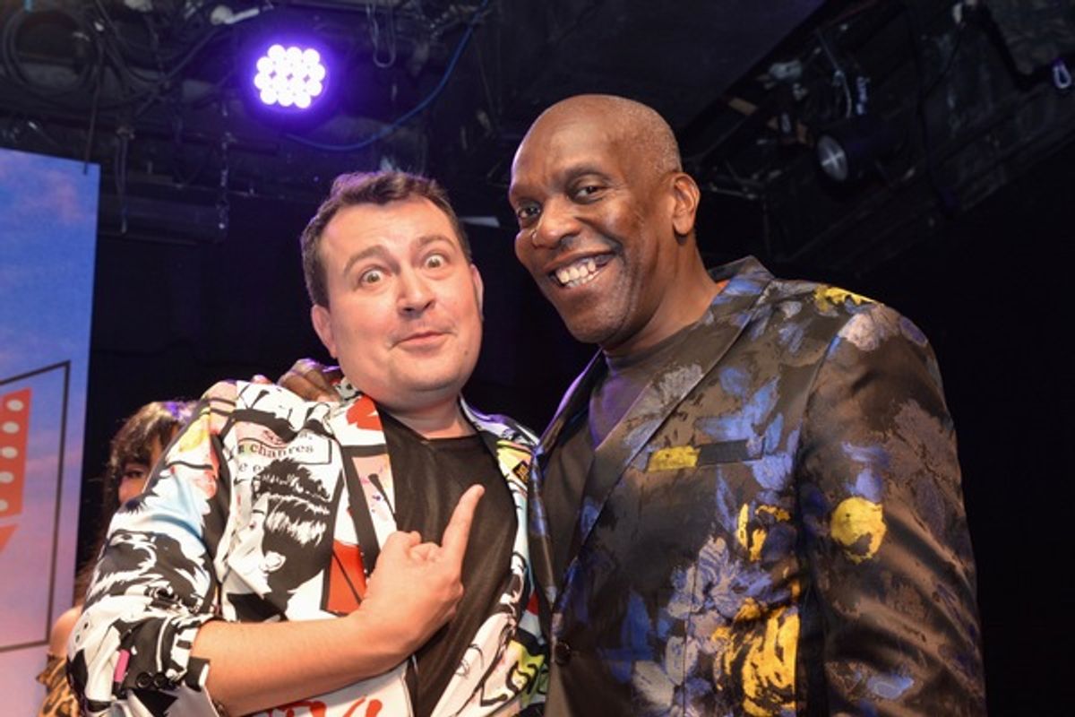 Dustin Cross and Gerry McIntyre (Choreographer) at 