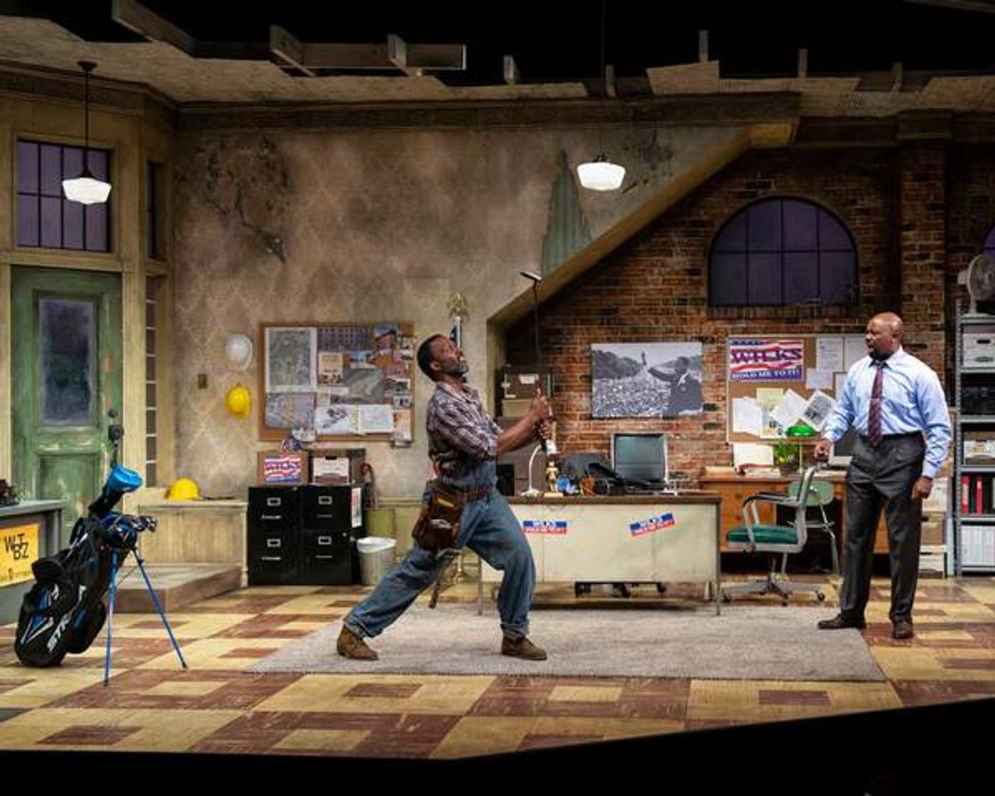 Photo Flash: First Look at Everyman's RADIO GOLF  Image