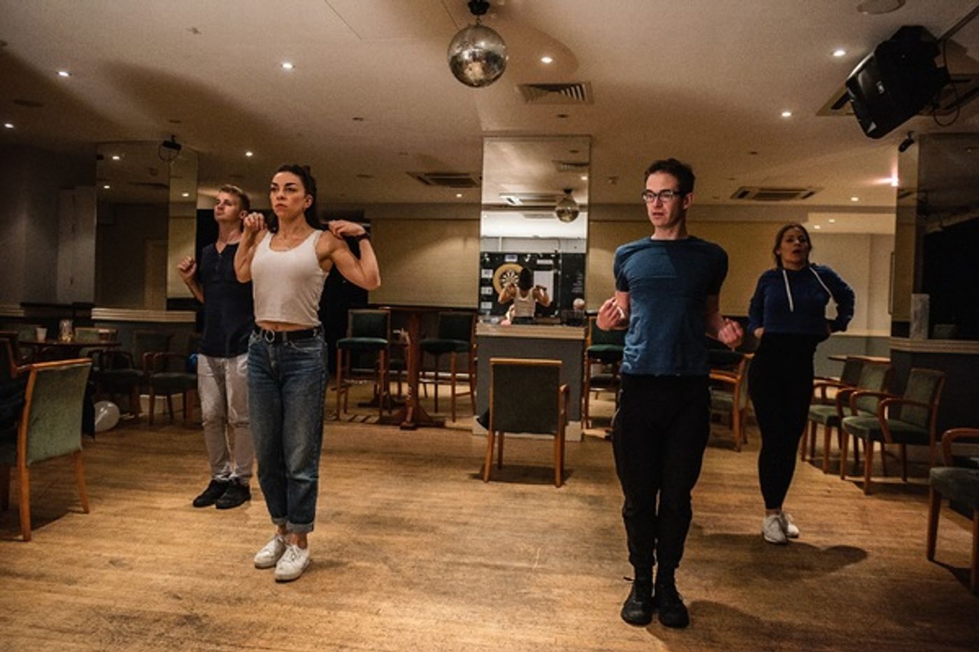 Photo Flash: In Rehearsal with Chiswick Playhouse's I LOVE YOU, YOU'RE PERFECT, NOW CHANGE  Image