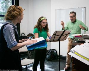 Jenne Vath, Alyssa Marvin and Robert Meksin Photo