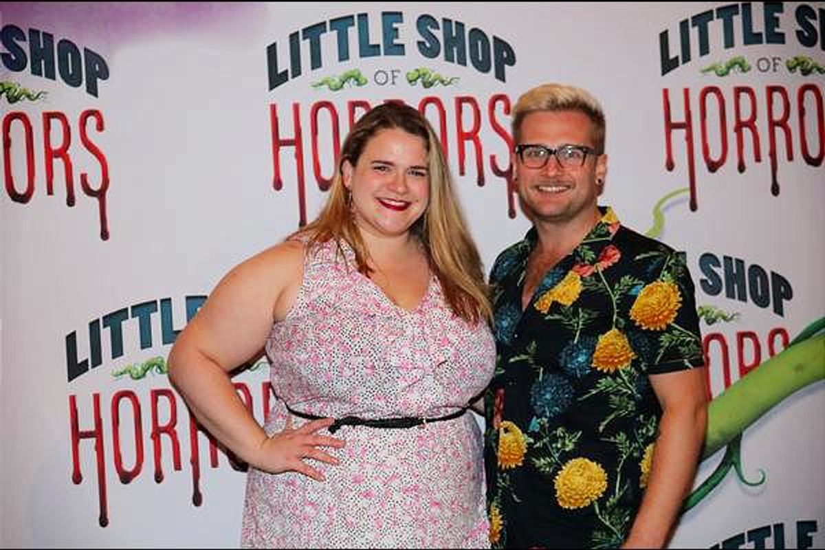 Bonnie Milligan and Erik Christensen at 