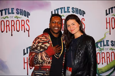 Leslie Odom Jr. and Phillipa Soo Photo