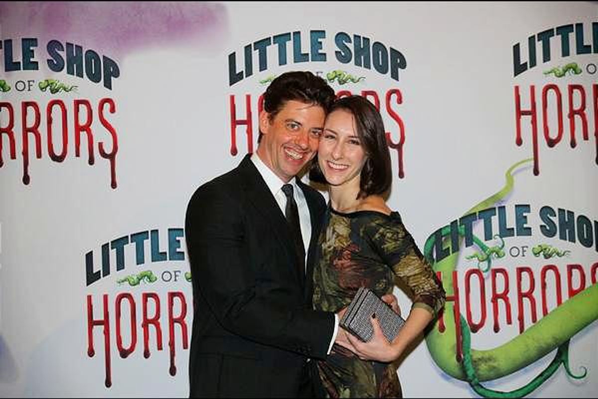 Christian Borle and Skye Mattox at 