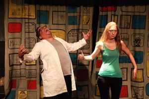 Linsey Falls and Cedar Larson @ BroadwayWorld Linsey Falls and Cedar Larson Photo