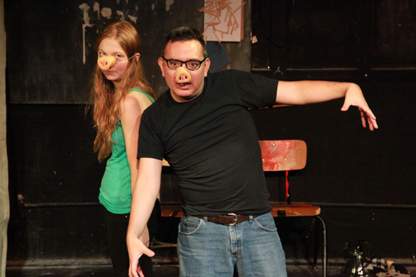 Photo Flash: First Look at THAT'S WEIRD GRANDMA: Goes Trick or Treating at the Neo-Futurist Theater  Image