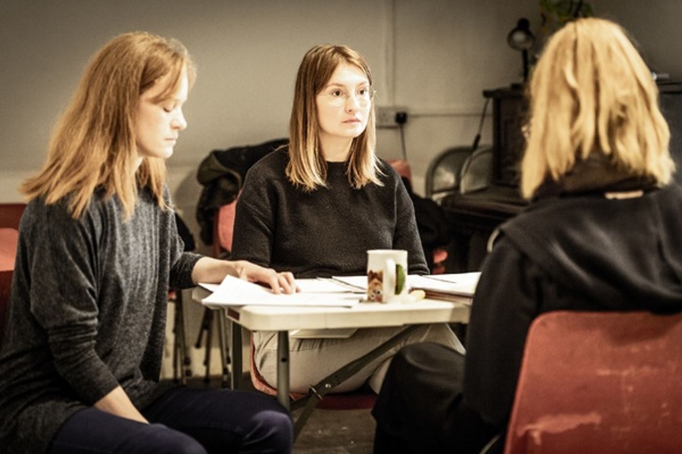 Photo Flash: Inside Rehearsal For POISONED POLLUTED at the Old Red Lion Theatre  Image