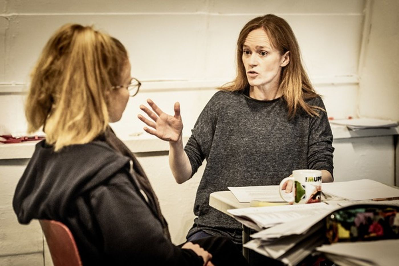 Photo Flash: Inside Rehearsal For POISONED POLLUTED at the Old Red Lion Theatre  Image