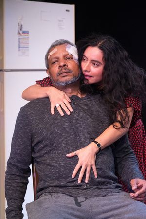 Montae Russell and Liza Fernandez Photo