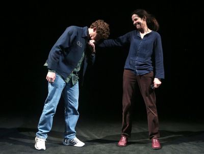 Will Hochman and Mary-Louise Parker  Photo