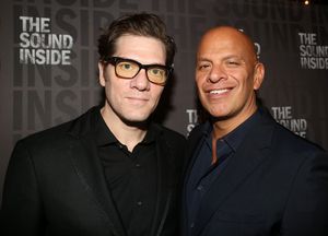 Playwright Adam Rapp and Agent Mark Subias @ BroadwayWorld Playwright Adam Rapp and Agent Mark Subias Photo