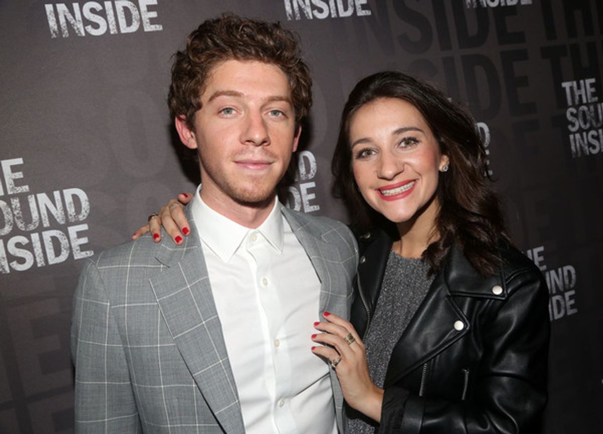 Will Hochman and his sister  at 